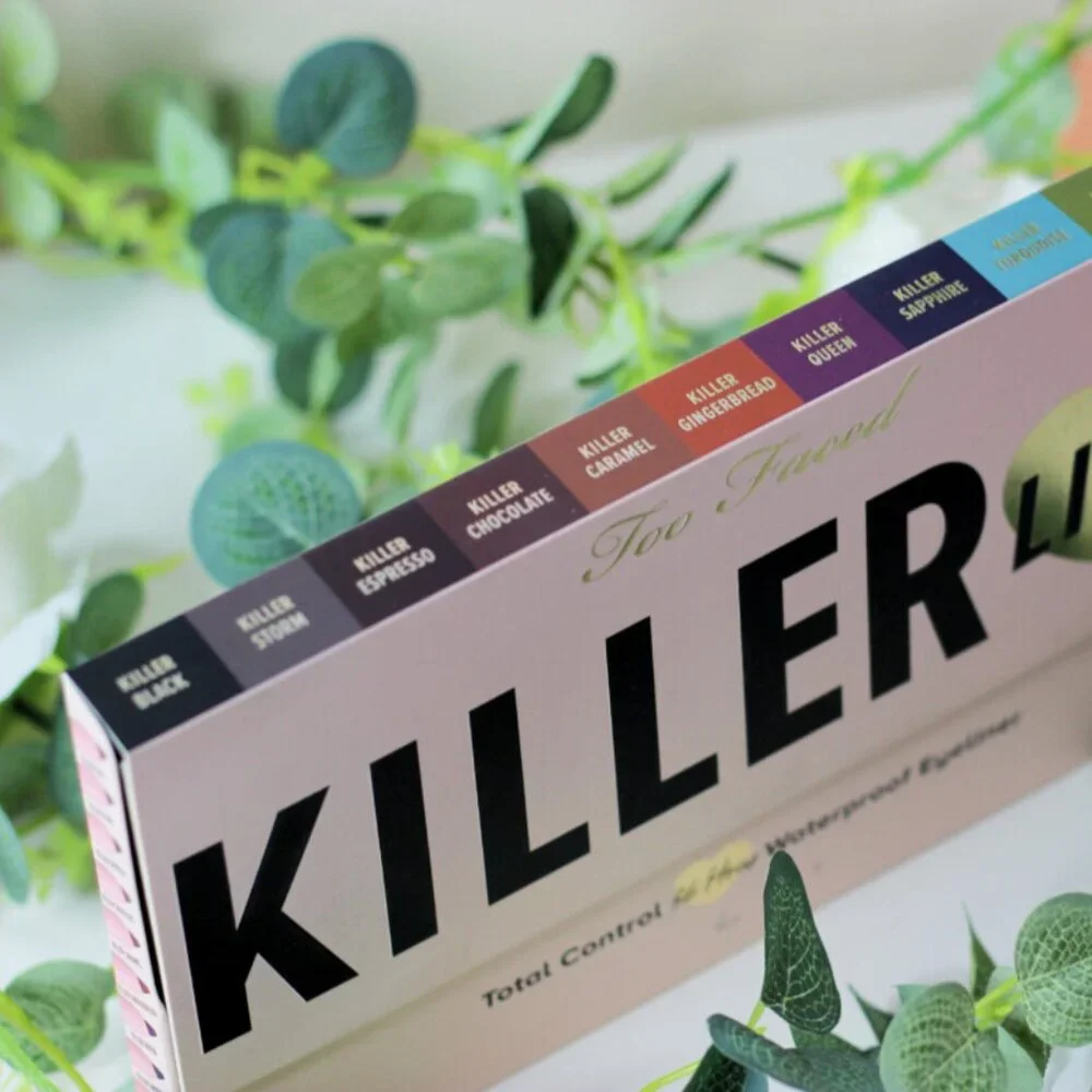 TOO FACED Killer liner longwear KILLER STORM NIB grey charcoal